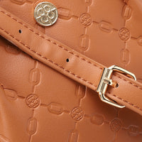 LID-DJTV-019 Cross Body Bag With Pocket - Havana