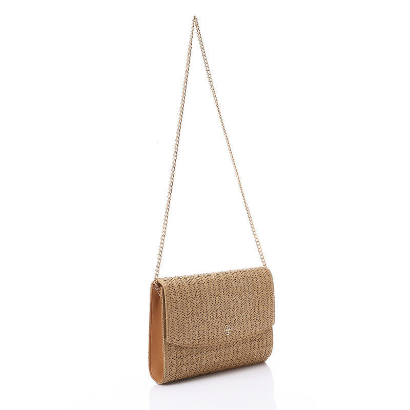 LID-DJTV-023 Havana Straw Cross Body Bag