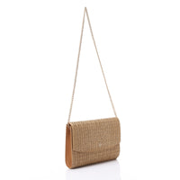 LID-DJTV-023 Havana Straw Cross Body Bag