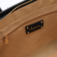 LID-DJTV-025 Stitched Pattern Top Handle Bag
