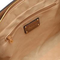 LID-DJTV-025 Stitched Pattern Top Handle Bag