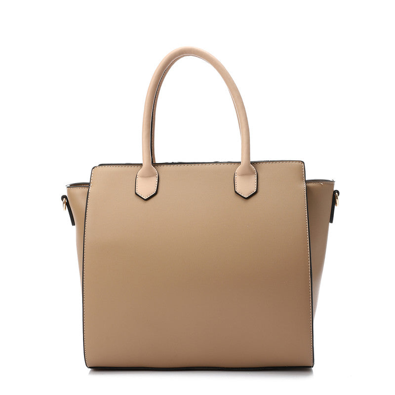 LID-DJTV-026 Tri-Tone Reptile Top Handle Bag