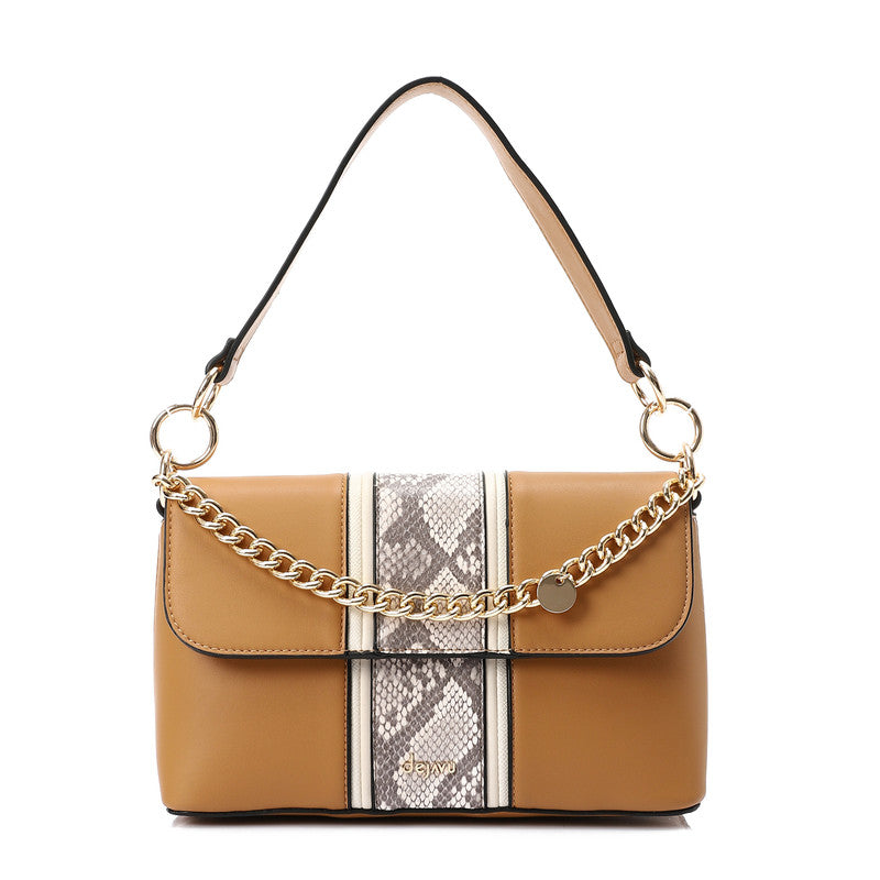 LID-DJTV-027 Decorative Chain Reptile Shoulder Bag