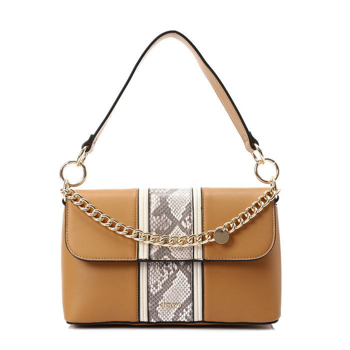 LID-DJTV-027 Decorative Chain Reptile Shoulder Bag
