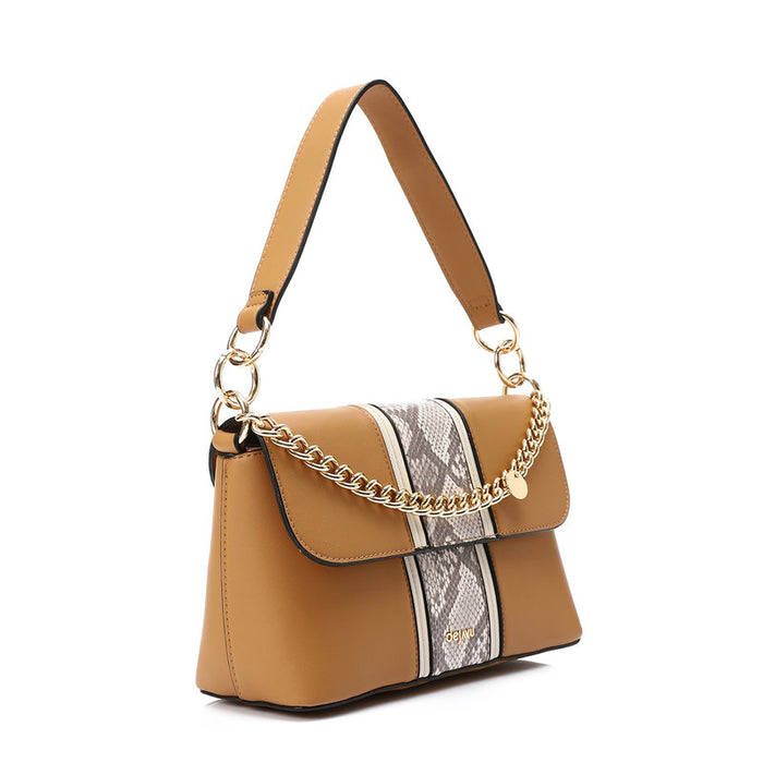 LID-DJTV-027 Decorative Chain Reptile Shoulder Bag