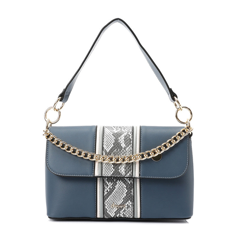 LID-DJTV-027 Decorative Chain Reptile Shoulder Bag