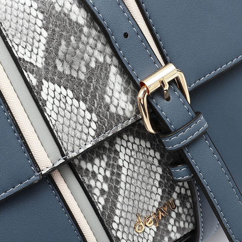 LID-DJTV-027 Decorative Chain Reptile Shoulder Bag