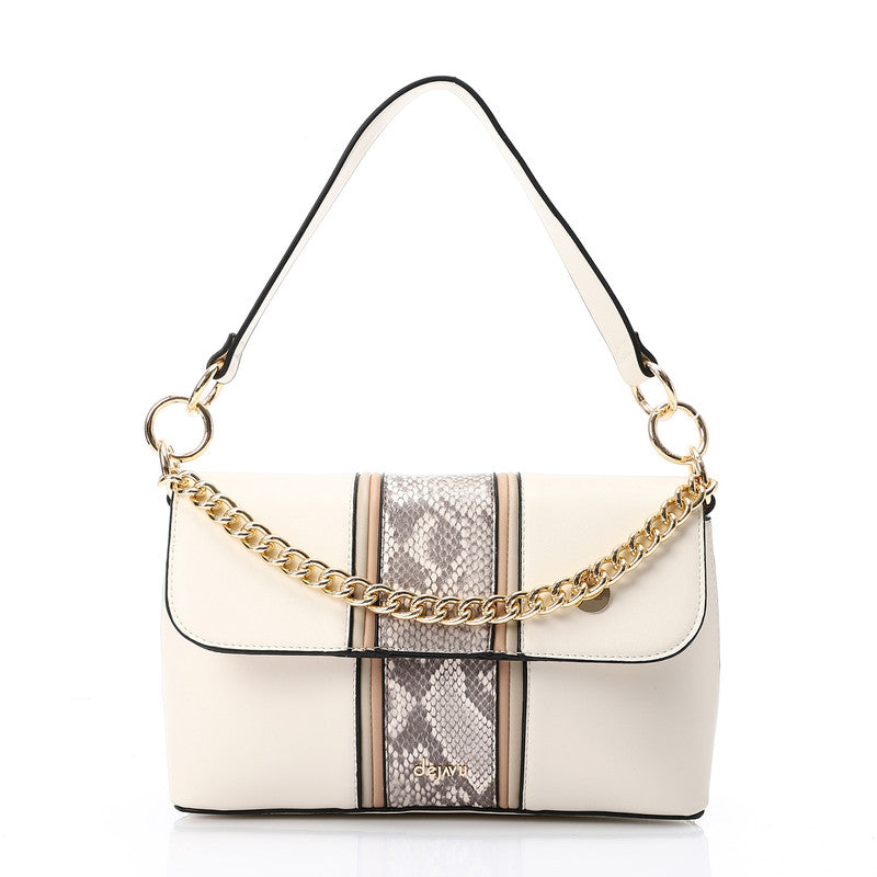 LID-DJTV-027 Decorative Chain Reptile Shoulder Bag