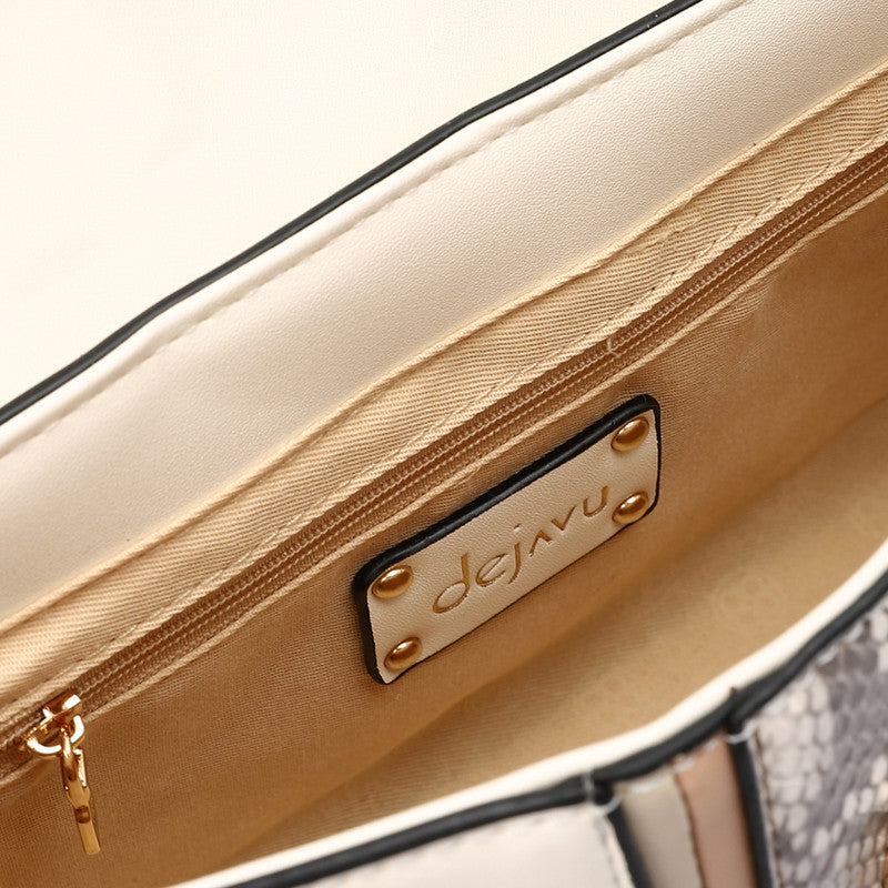 LID-DJTV-027 Decorative Chain Reptile Shoulder Bag