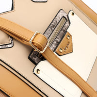 LID-DJTV-028 Multi Pockets Zipped Top Handle Bag