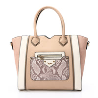 LID-DJTV-028 Multi Pockets Zipped Top Handle Bag