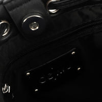 LID-DVTV-036 Zebra Studded Bucket Bag