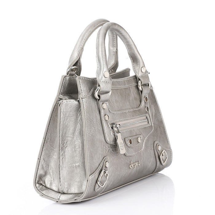 LID-DVTV-052 Zipped Trendy Handle Bag