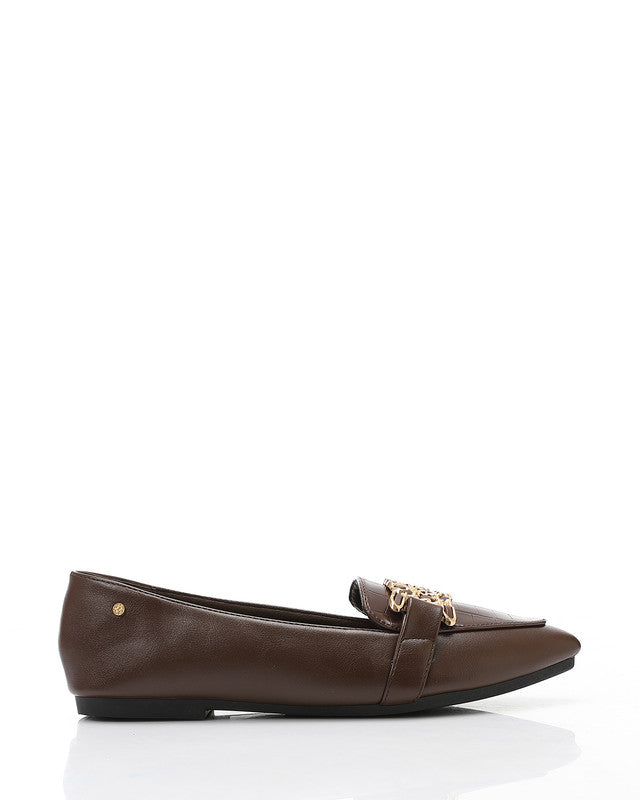 WAH-DVTX-006 Pointed Toe Cap Loafer