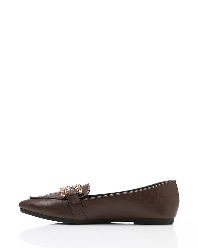 WAH-DVTX-006 Pointed Toe Cap Loafer