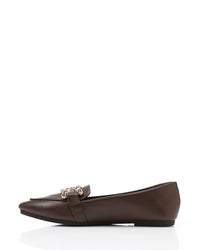 WAH-DVTX-006 Pointed Toe Cap Loafer