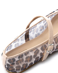 XIE-DJTV-003 Savanna Chic Mary Jane Flat