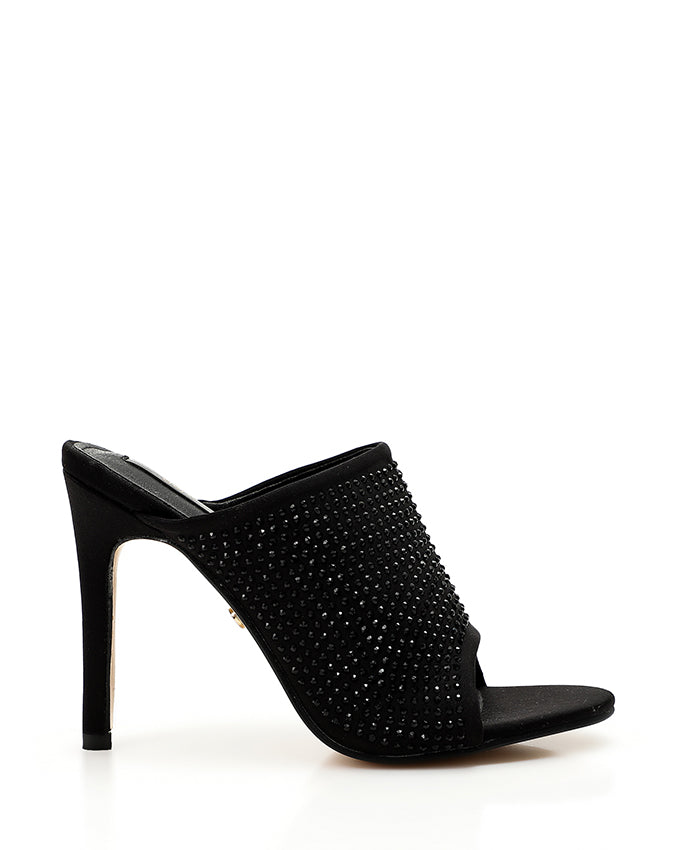 CXQ-DJTT-001  Studded High Heeled Mules