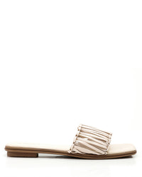 GER-DJTT-023 Strapped Shapped Flat Slipper