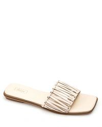 GER-DJTT-023 Strapped Shapped Flat Slipper