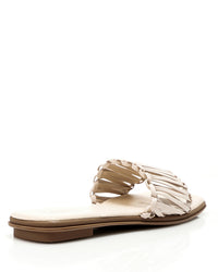 GER-DJTT-023 Strapped Shapped Flat Slipper