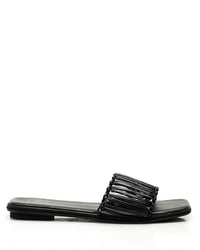 GER-DJTT-023 Strapped Shapped Flat Slipper