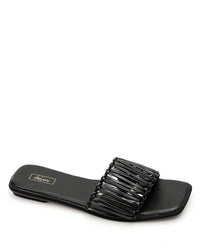 GER-DJTT-023 Strapped Shapped Flat Slipper