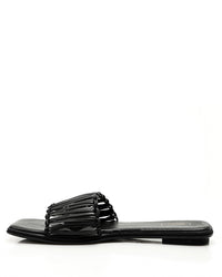 GER-DJTT-023 Strapped Shapped Flat Slipper