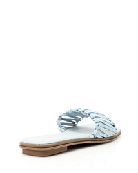 GER-DJTT-023 Strapped Shapped Flat Slipper