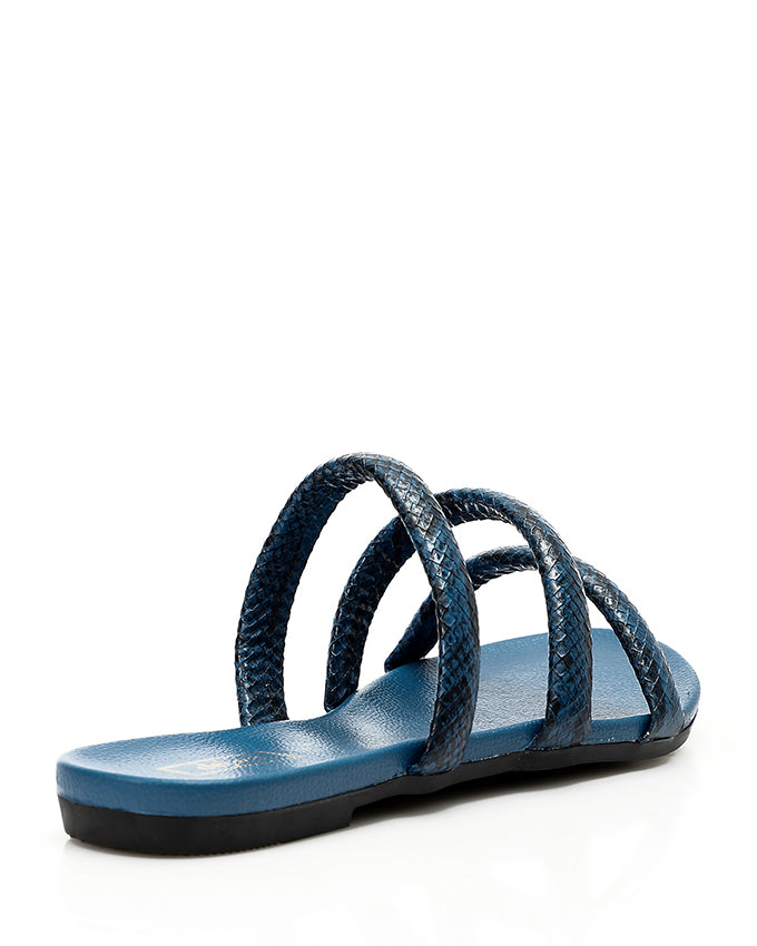 JAL-DJTT-007 Reptile Decoratve Strapped Flat Slipper