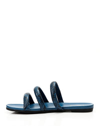 JAL-DJTT-007 Reptile Decoratve Strapped Flat Slipper