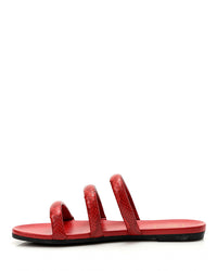 JAL-DJTT-007 Reptile Decoratve Strapped Flat Slipper