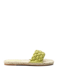JAL-DJTT-034 Braided Open Toe Straw Slipper
