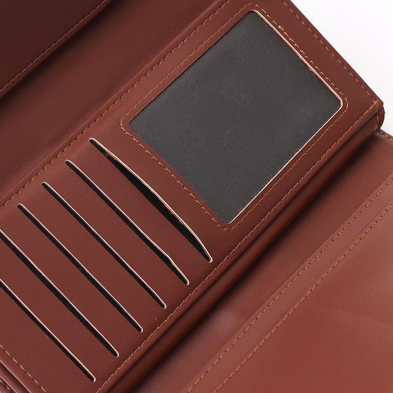 BUX-DJTX-004 Leather Trendy Wallet