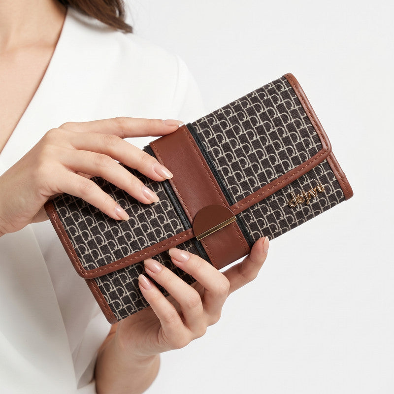 BUX-DJTX-004 Leather Trendy Wallet