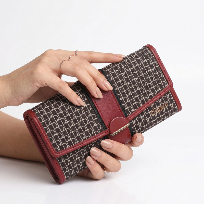 BUX-DJTX-004 Leather Trendy Wallet