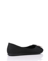 FAN-DJTF-009 Studded Throat Leather Flats