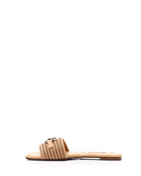 FAN-DJTF-016 Braided Strap Straw Women Slippers