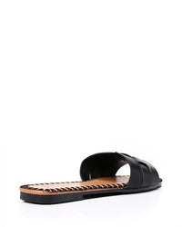 FAN-DJTF-020 Stitching Leather Slippers