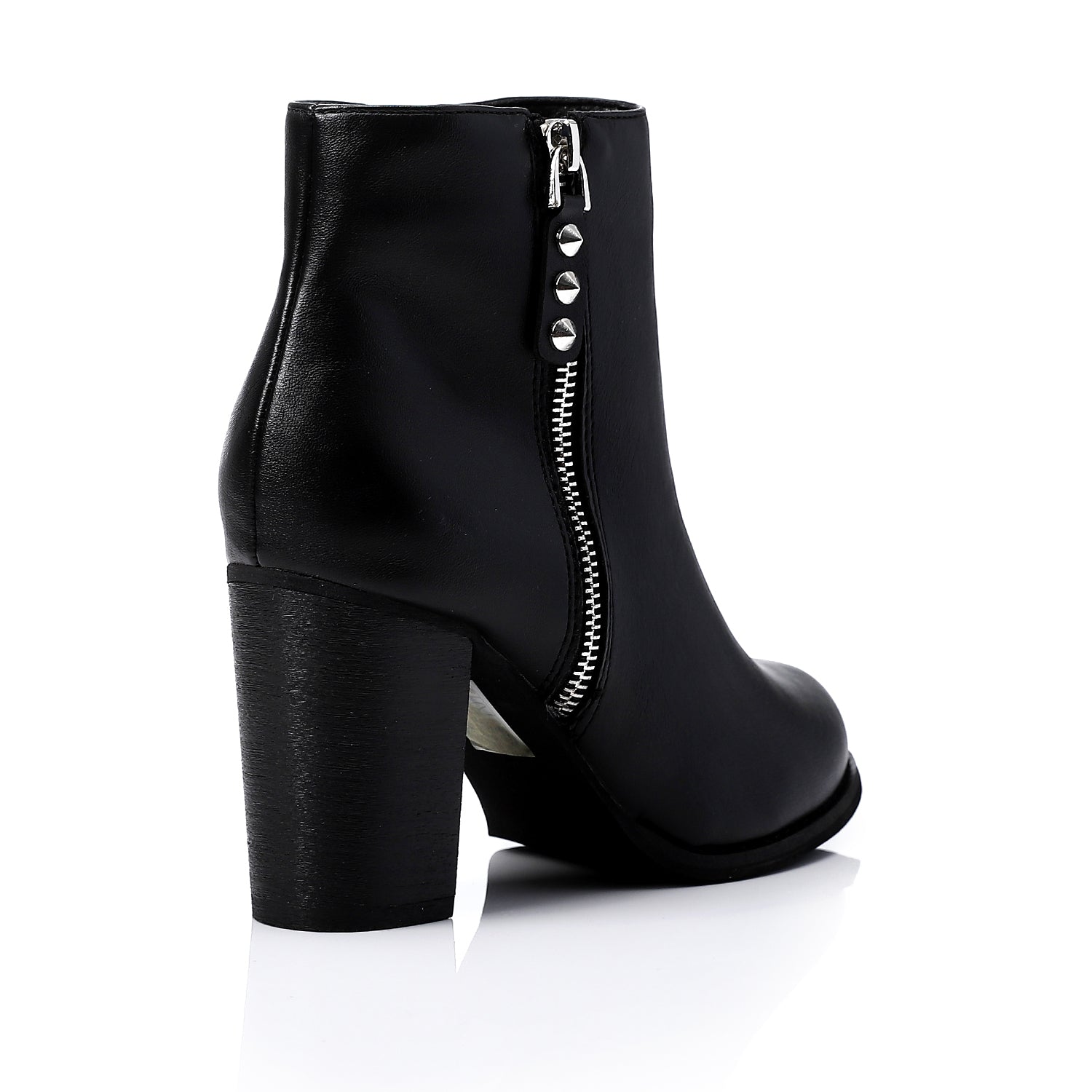 Misbhv stiletto ankle boots vinyl black 靴