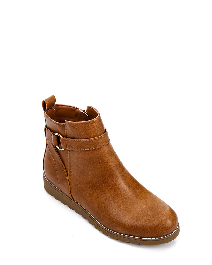 GER-DVTF-008 Leather Ankle Boot