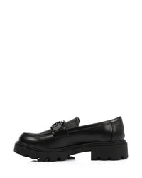 GOR-DVTV-007 Elegant Buckle Leather Loafers