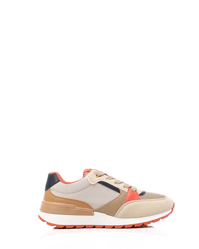 GPS-DJTF-005 Leather Plain Sneakers