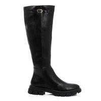 GPS-DVTF-001 High Leather Boot Side Zipper