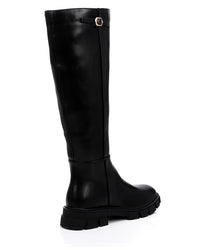 GPS-DVTF-001 High Leather Boot Side Zipper