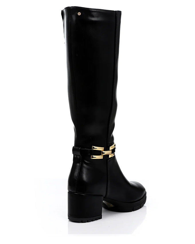 GPS-DVTF-002 Mid-Heel Knee High Boot