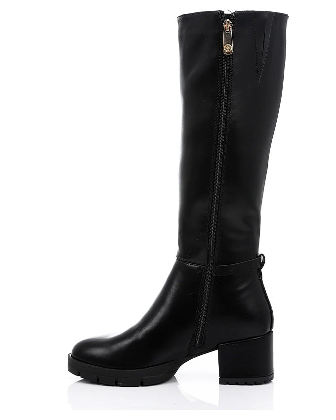 GPS-DVTF-002 Mid-Heel Knee High Boot