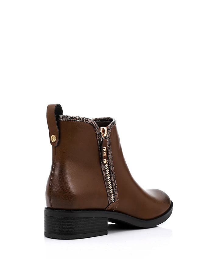 GPS-DVTF-004 Leather Ankle Boot