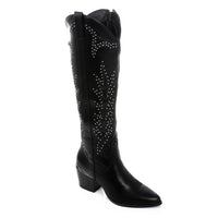 GPS-DVTF-008 Strassed Cowboy High Boot