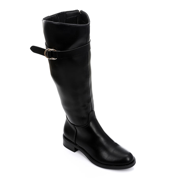 GPS-DVTF-009 Flat Leather high Boot